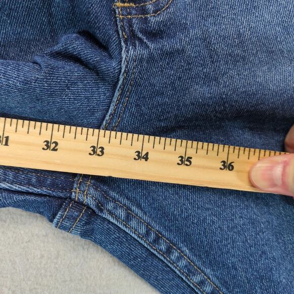 NWT Wrangler Five Star Heritage Jeans Men's 42x33 Relaxed Fit Low Stretch Work - Picture 6 of 10